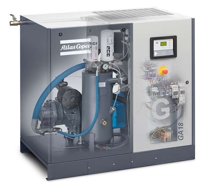 Atlas Copco GA Серії компресори