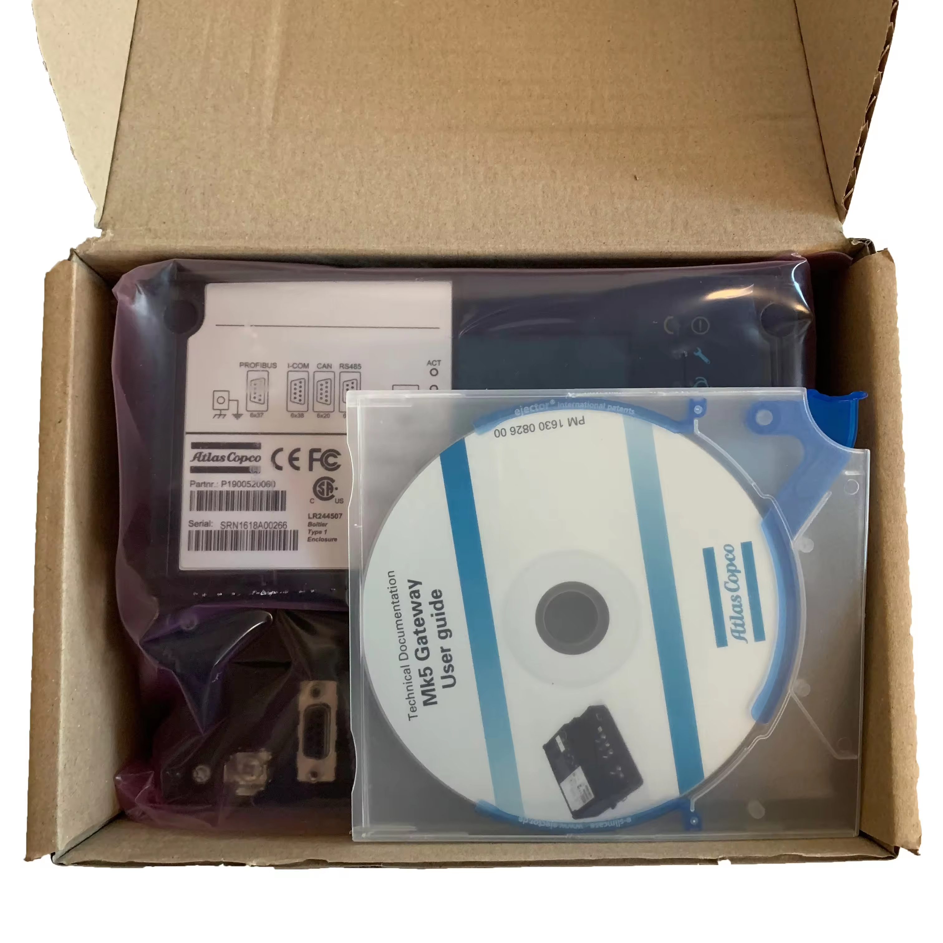 2230006800 ATLAS AIR Compressor 1900520060 Communication Module RS485 Шлюз комунікації послідовного порту MK5 Регулятор енергії