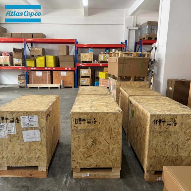 Atlas Copco 1616757591 2902022210 Оригінальний гвинтовий елемент повітряного кінця GA Головка компресора серії GX