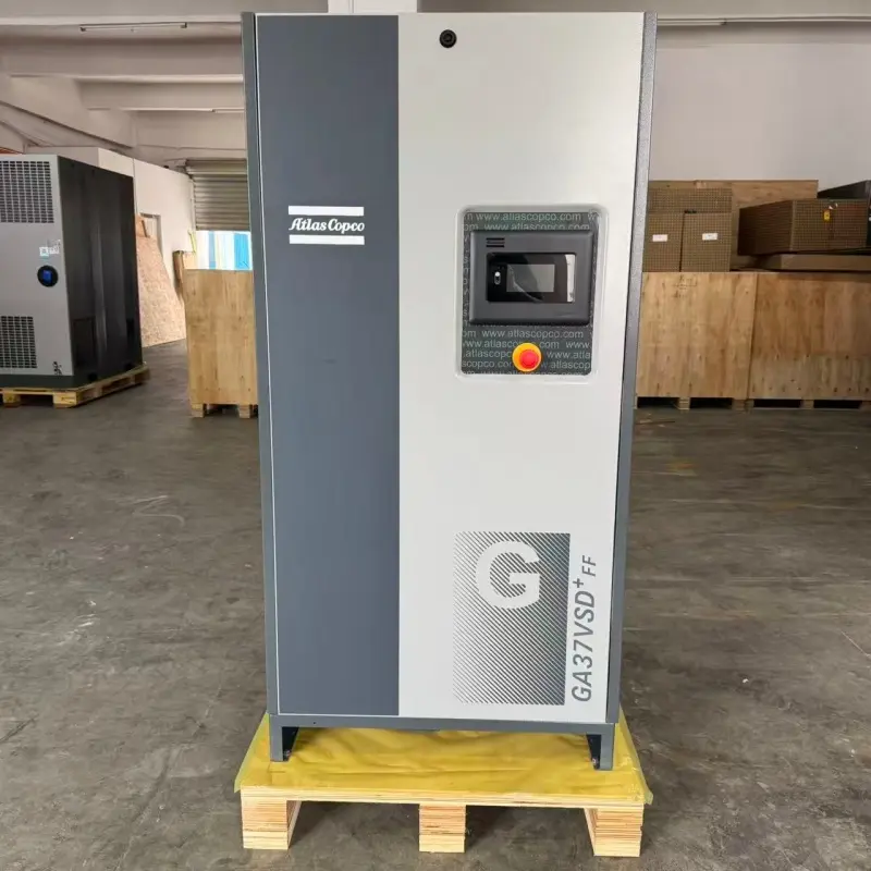 Гвинтовий повітряний компресор Atlas Copco GA37 VSD+ FF 37кВт 50HP для промисловості