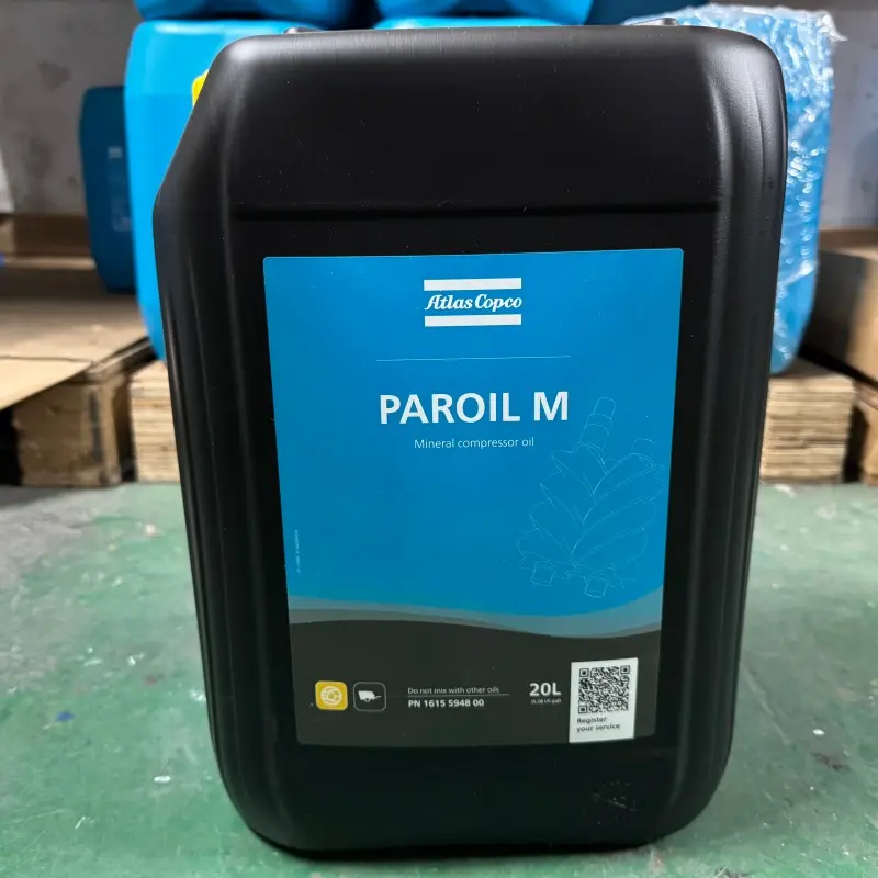 Atlas Copco Oil 1615594800 Paroil M Mineral Lubricant для портативних компресорів Оригінальний
