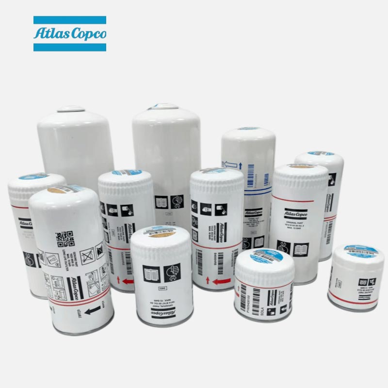 Оригінальні запасні частини Atlas Copco 161487499 1614874700 Масляний фільтр для промислового повітряного компресора