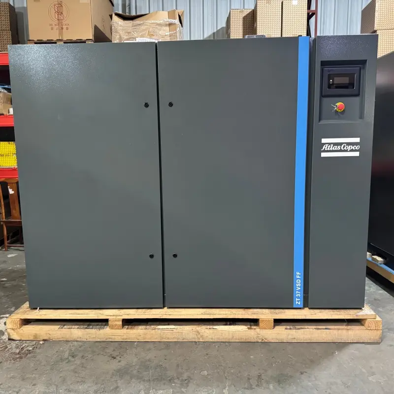 Atlas Copco ZT 37 VSD FF Безмасляний гвинтовий компресор 37 кВт 50 к.с. Осушувач класу 0 Оригінальний