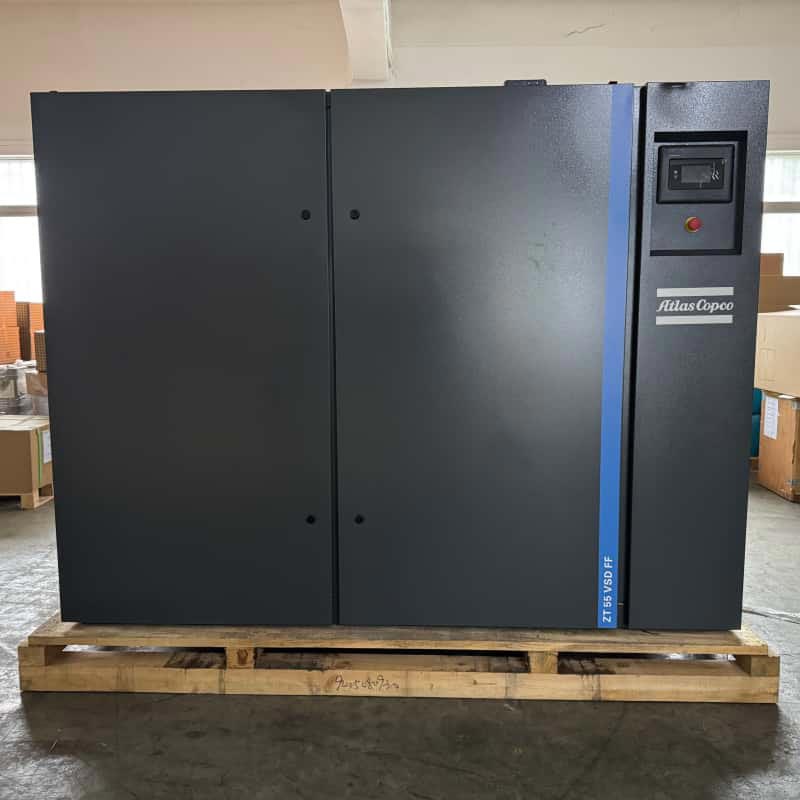 Atlas Copco ZT55 VSD FF | Безмасляний повітряний компресор 55 кВт для фармацевтичної харчової промисловості, клас 0